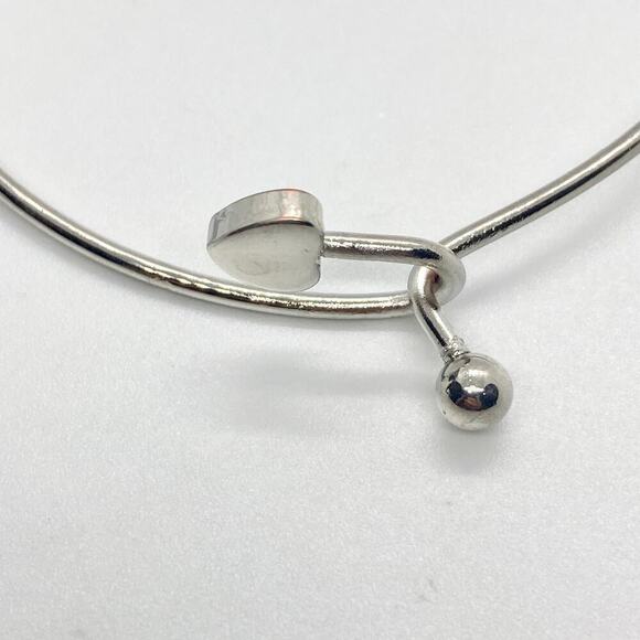 Rudolph the Red-Nosed Reindeer and Christmas Tree Bangle Charm Bracelet - Picture 3 of 6